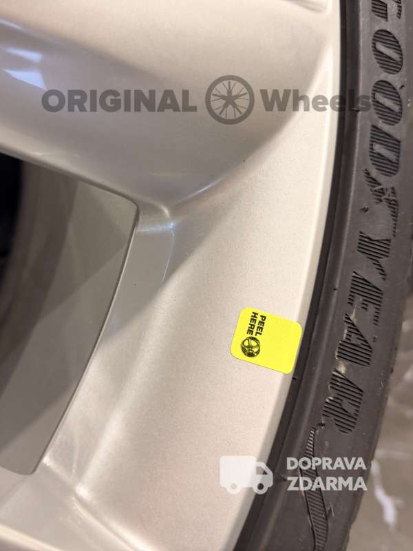 originální letní alu kola Tesla Model X silber r22 1027246-00-E léto