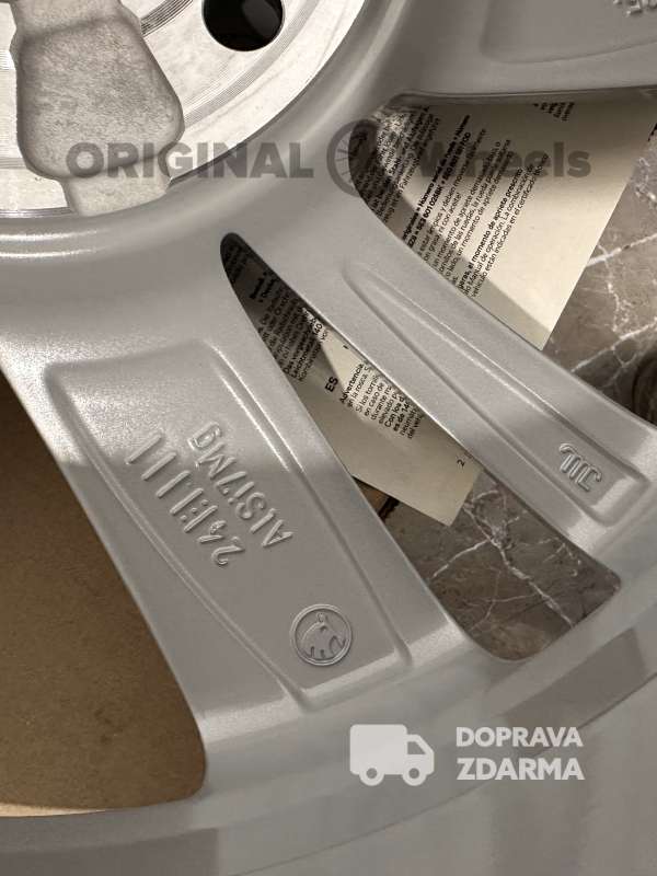 original alu kola ráfky Škoda NEVIS Octavia IV r17 5E3071497H