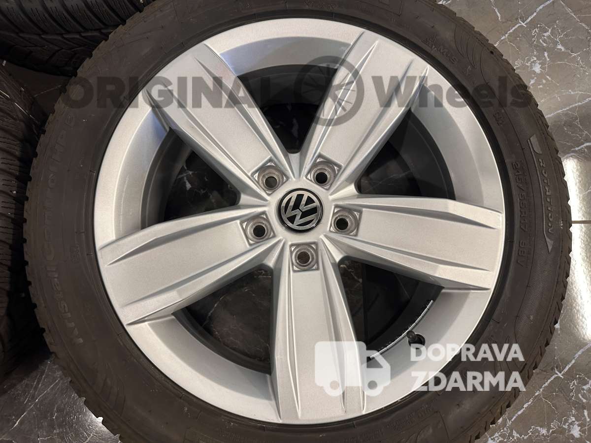originální alu kola ráfky vw passat r17 zimní b8 istanbul 3g0601025e