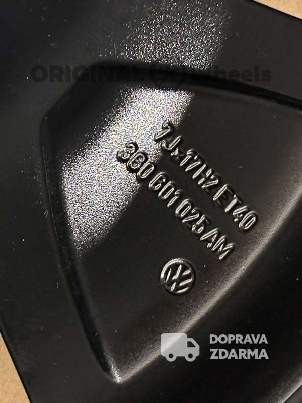original alu kola ráfky vw passat b8 r17 3g0601025am