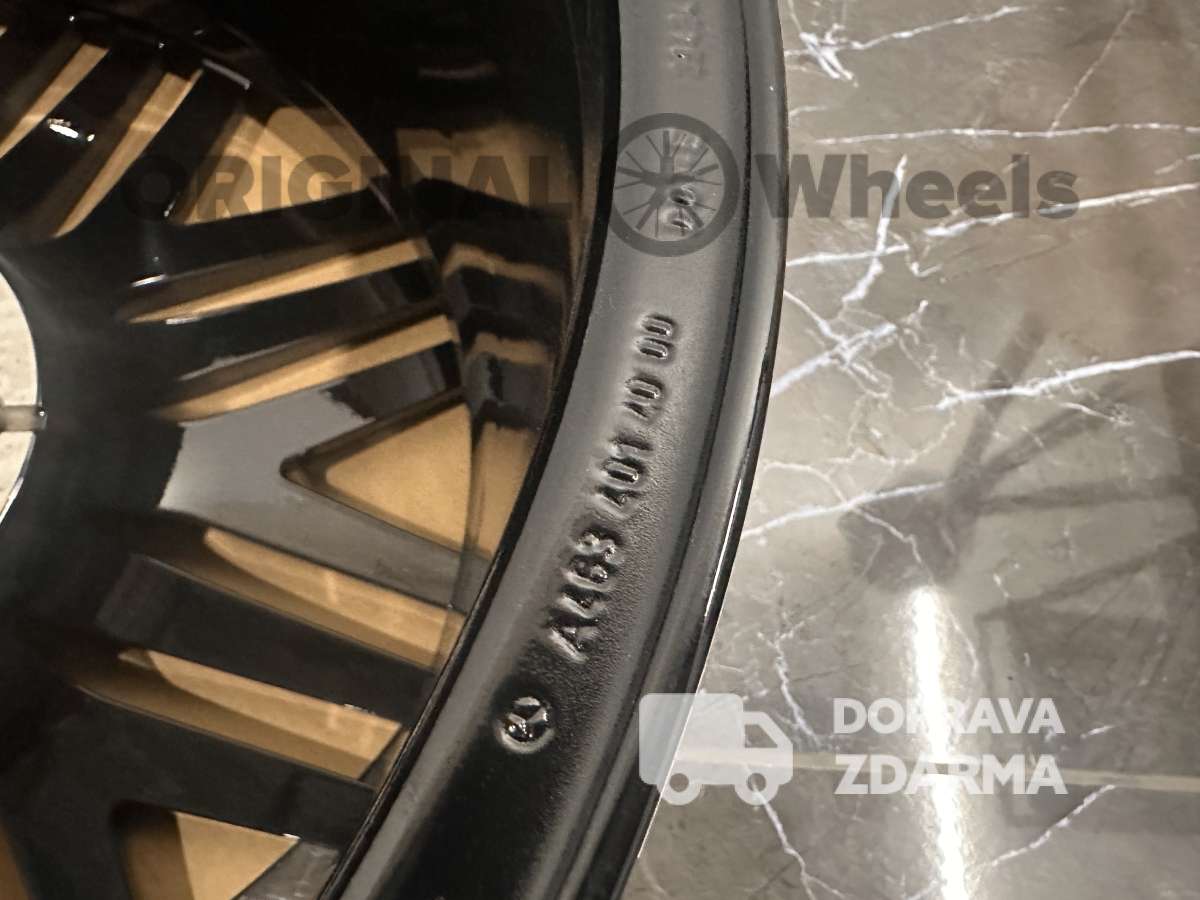 original alu kola ráfky  AMG Mercedes G-Klasse G63 W463 4x4 r22 A4634014000 DPH