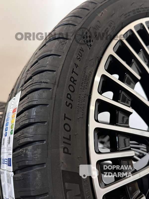 original alu kola ráfky letní mercedes eqc amg r21 5x112 a2934011100 a2934011000