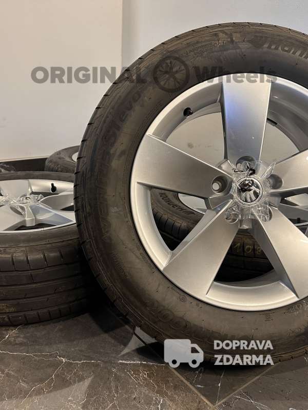 original alu kola ráfky Ratikon r17 Kodiaq tiguan letní 565601025