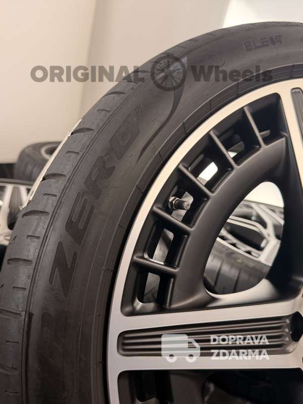 Originální letni disky , alu kola Mercedes Benz EQE 43 53 AMG 20" V295 A2954012700 A2954012800 černé matné