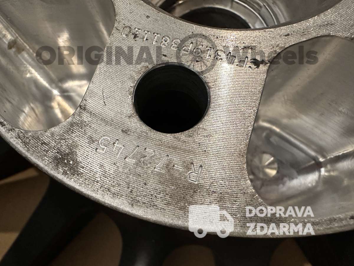 original HRE ALU KOLA RÁFKY Audi R8 Galardo R19 5x112 CARBON