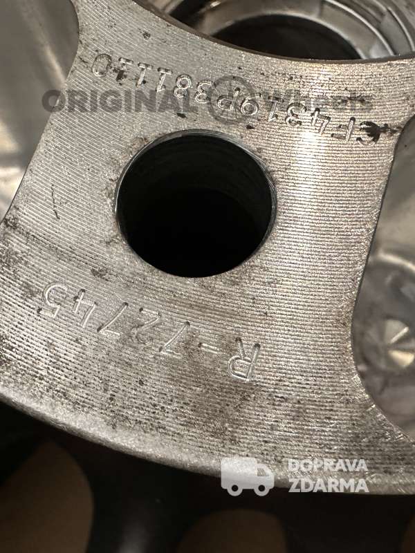original HRE ALU KOLA RÁFKY Audi R8 Galardo R19 5x112 CARBON
