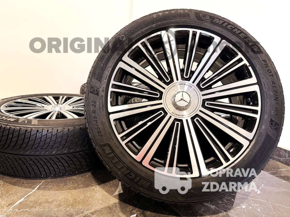 original zimní alu sada r22 MAYBACH GLS X167 A1674011400+1500 ❄️ dot25