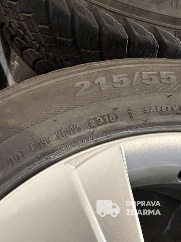 original alu kola ráfky škoda SUPERB III IV zimmí R17 3V0601025A