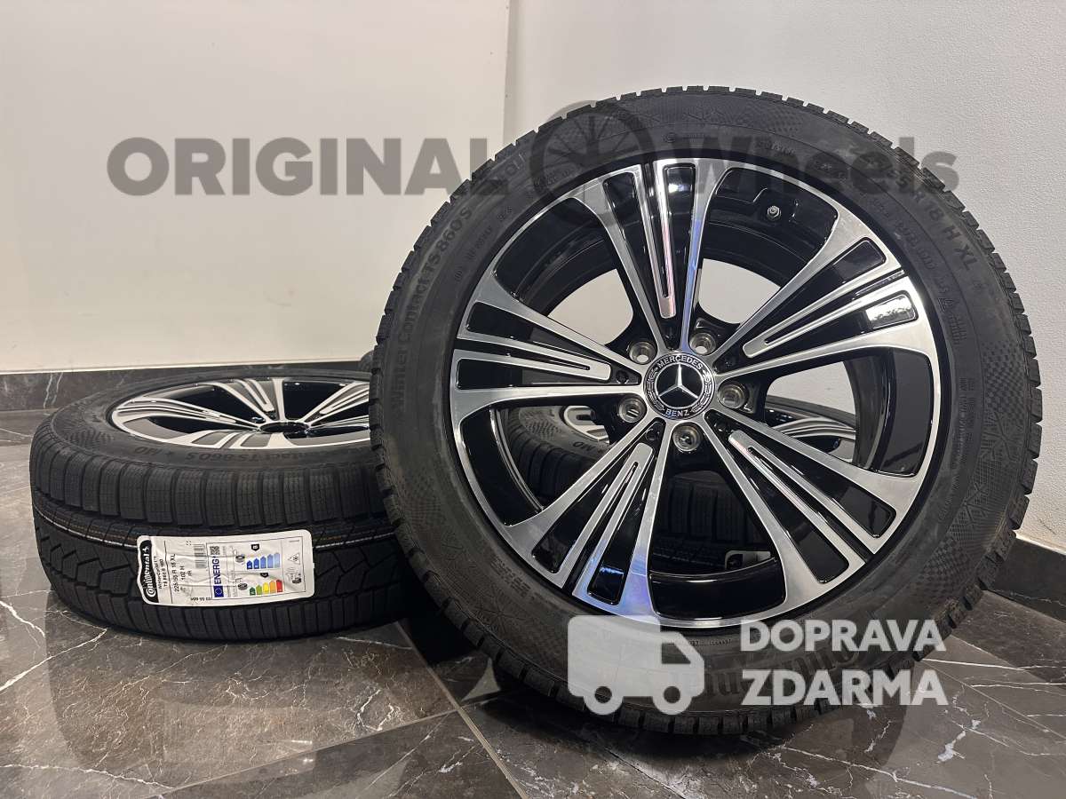 Original alu kola Mercedes E Klasse W214 R18 A2144012200 zimní DPH