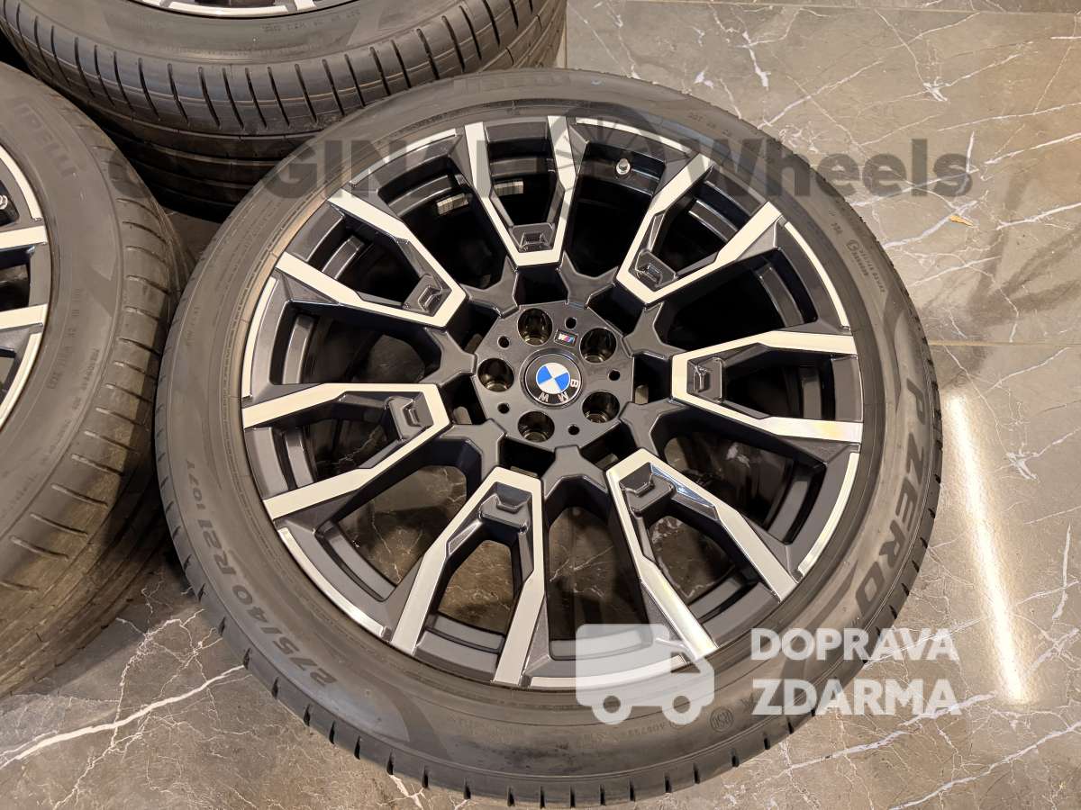 Original alu kola BMW X5 G05 X6 G06 r21 915m 6856023 6856024 letní dot23