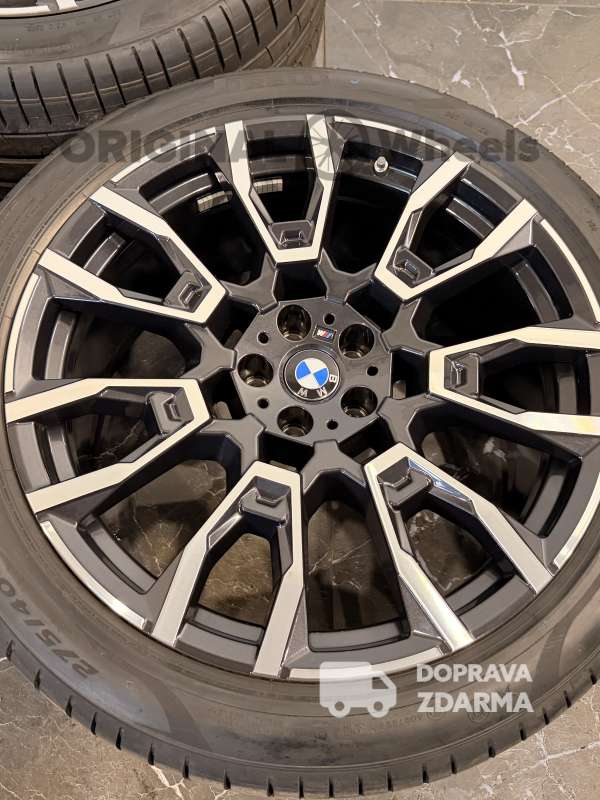 Original alu kola BMW X5 G05 X6 G06 r21 915m 6856023 6856024 letní dot23