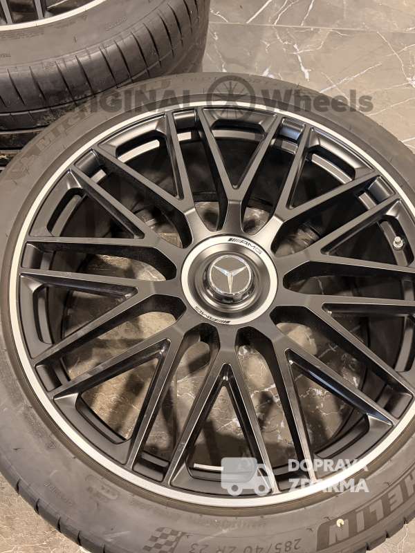 alu sada Mercedes GLS 63 AMG r23 kompletní dot24 A1674018500 | A1674018600V