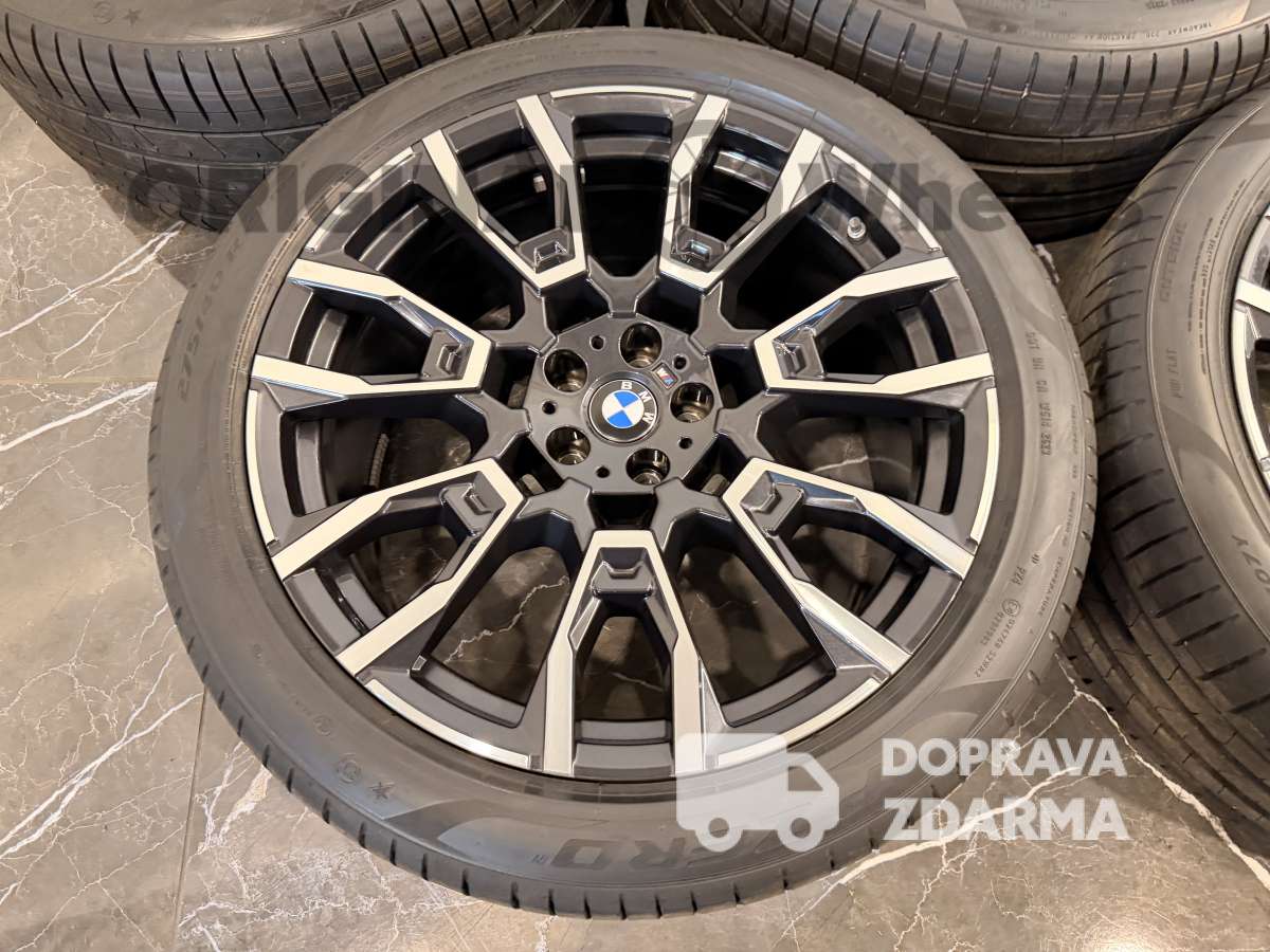 Original alu kola BMW X5 G05 X6 G06 r21 915m 6856023 6856024 letní dot23