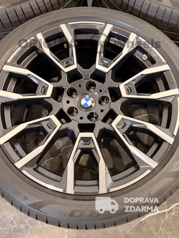 Original alu kola BMW X5 G05 X6 G06 r21 915m 6856023 6856024 letní dot23