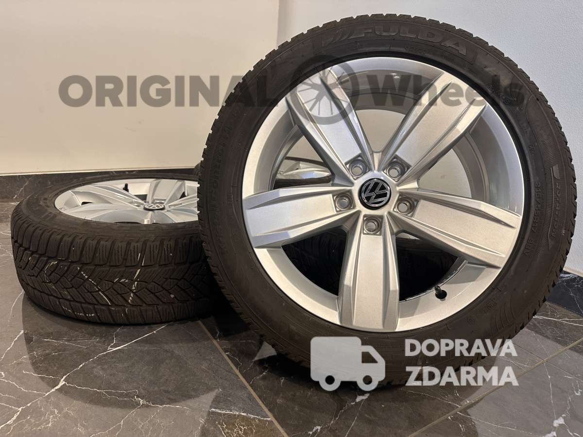originální alu kola ráfky vw passat r17 zimní b8 istanbul 3g0601025e