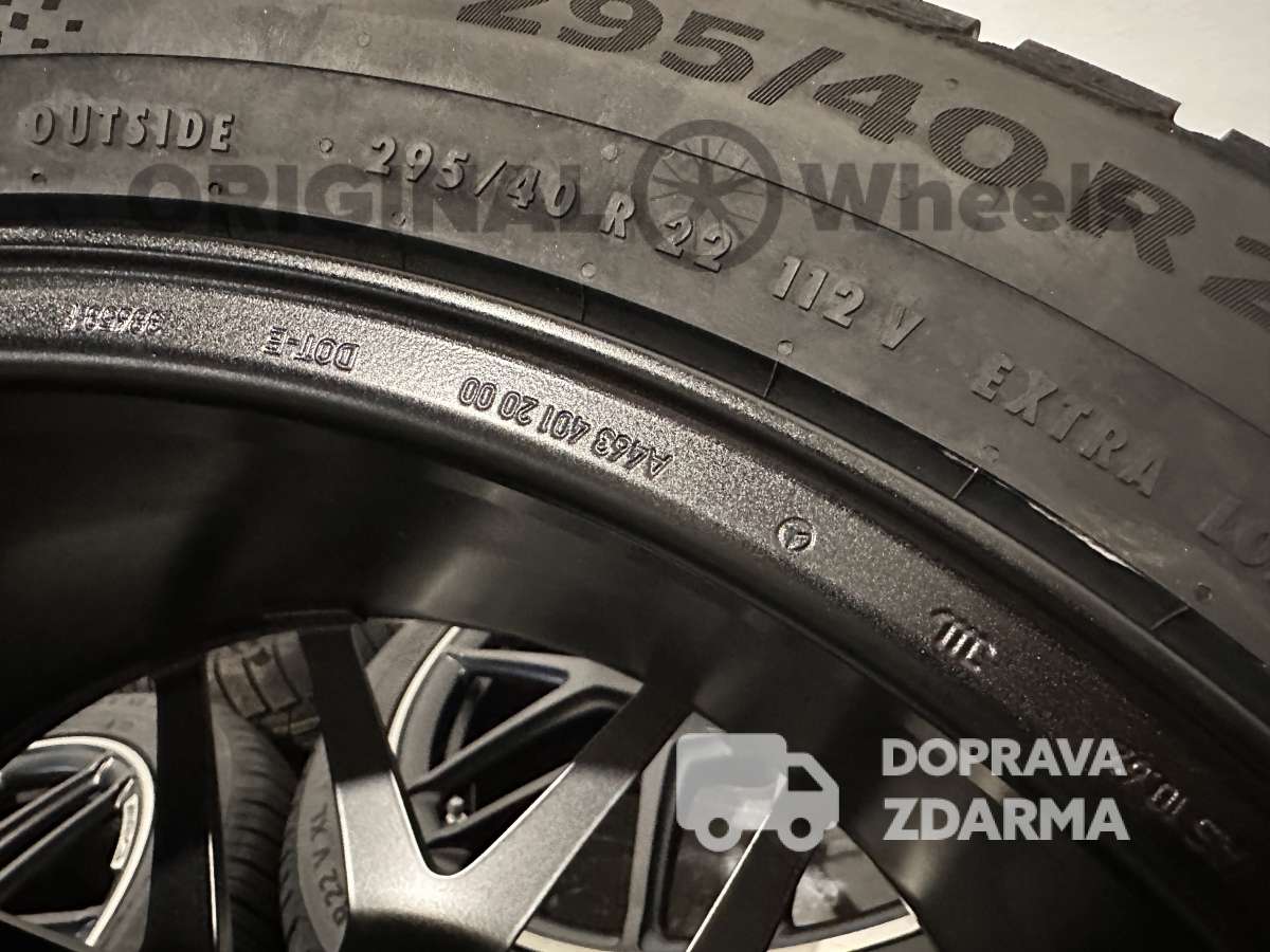 original alu kola ráfky mercedes w463 w465 g klasse amg r22 A4634012000 G63 DPH