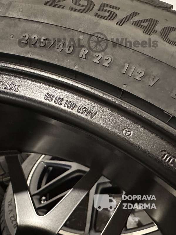 original alu kola ráfky mercedes w463 w465 g klasse amg r22 A4634012000 G63 DPH