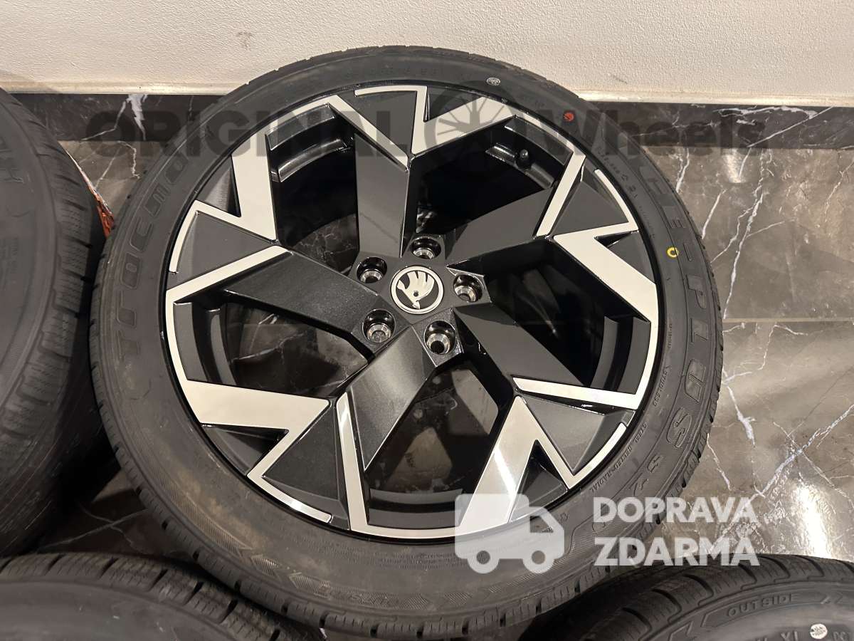 ❄️original alu kola skoda superb IV Trisuli zimní 3P0601025k fl8