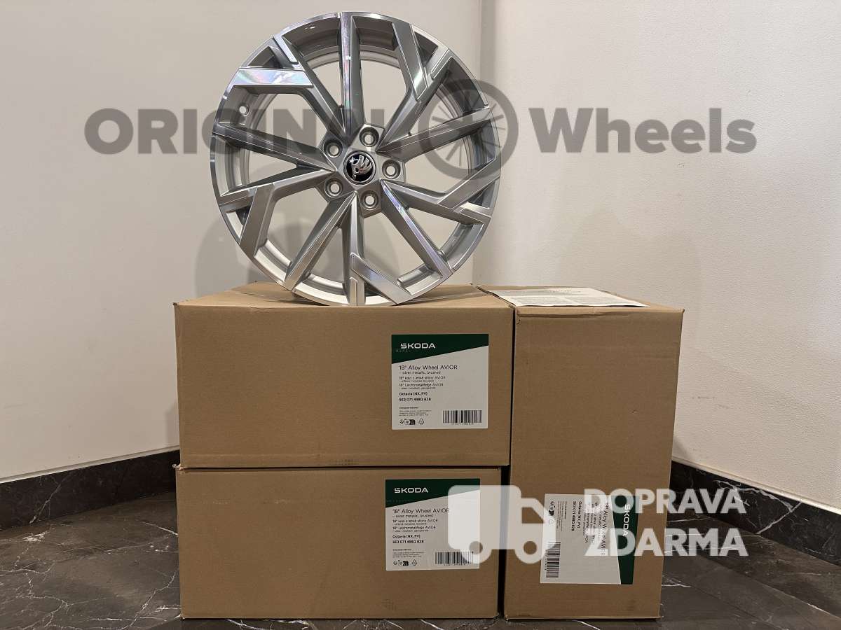original alu kola škoda octavia iv r18 5E3071498Q