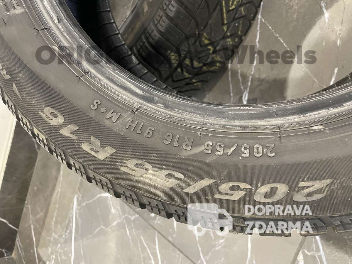 2x 205/55/17 91h pirelli snowcontrol serie 3