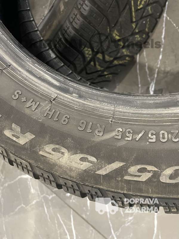 2x 205/55/17 91h pirelli snowcontrol serie 3
