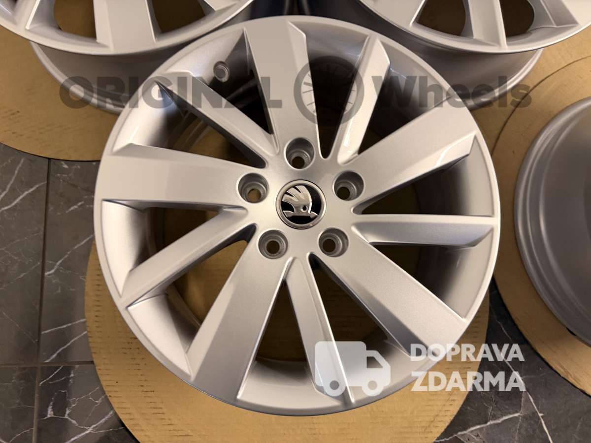 originální alu kola škoda octavia 3 r16 5x112 et46 6,5j 5F0601025 NOVÉ