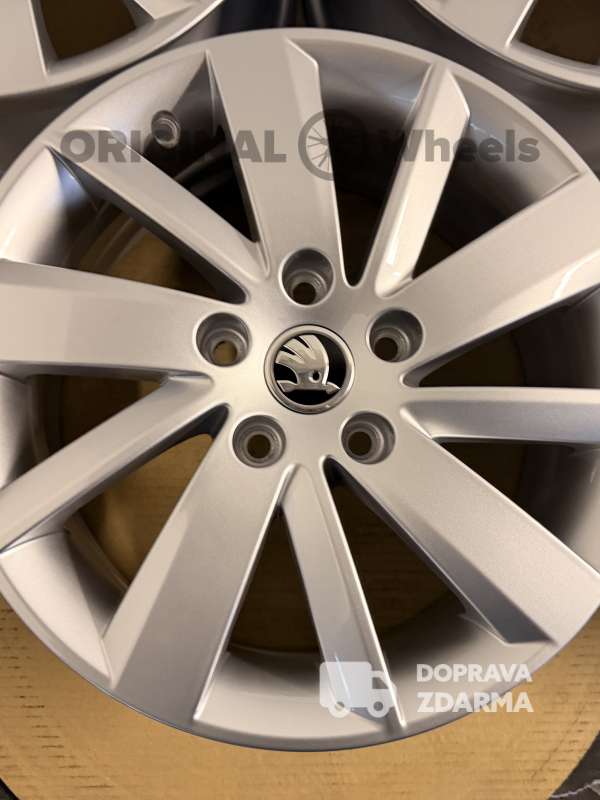 originální alu kola škoda octavia 3 r16 5x112 et46 6,5j 5F0601025 NOVÉ