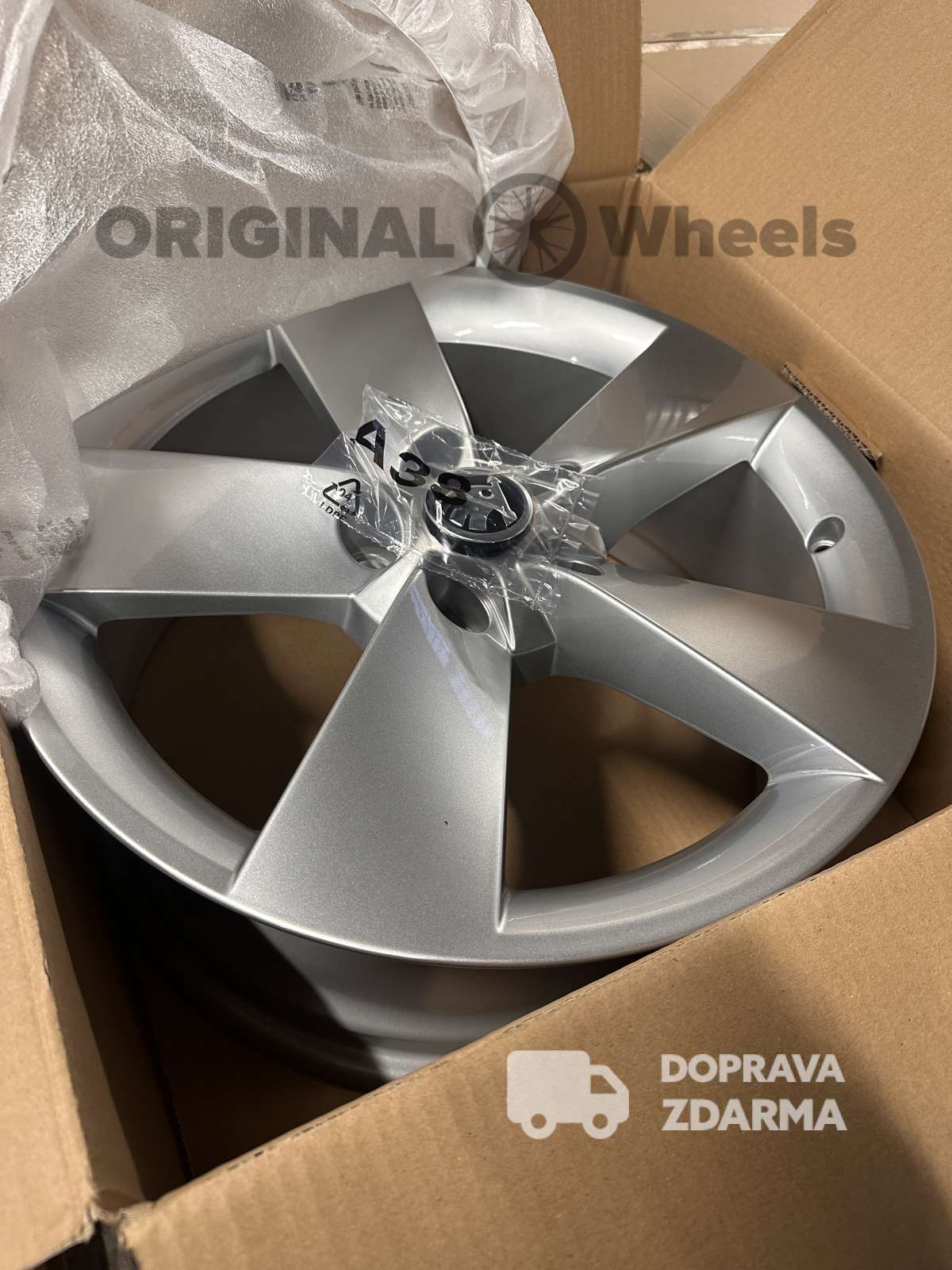 original Alu kola ráfky Ratikon r17 Kodiaq tiguan superb 565601025