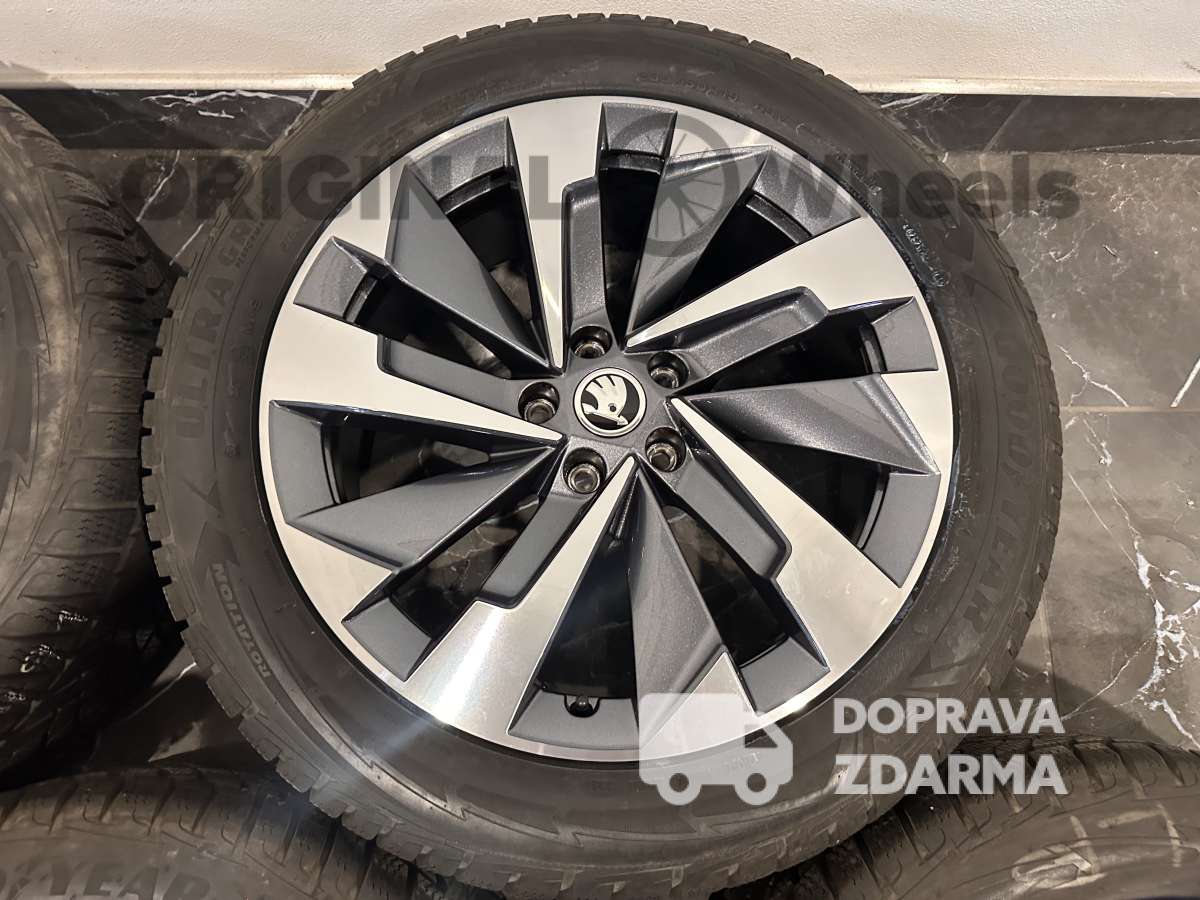 original alu kola ráfky zimní skoda kodiaq 2 r19 zimní 57H071499D