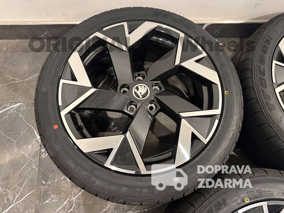 ❄️original alu kola skoda superb IV Trisuli zimní 3P0601025k fl8