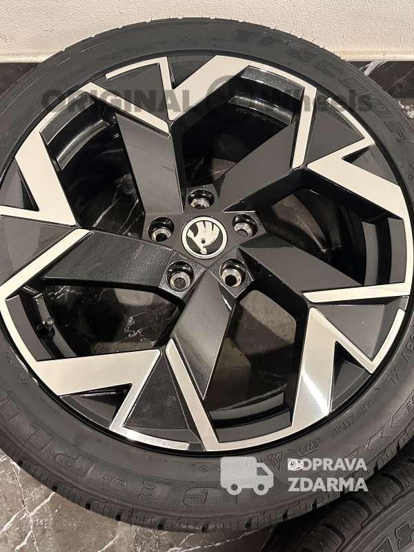 ❄️original alu kola skoda superb IV Trisuli zimní 3P0601025k fl8
