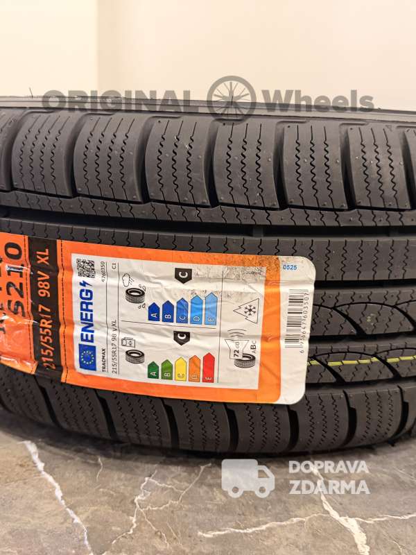 original VW PASSAT B8 3G r17 5x112 215/55/17 zimní 3G0601025N