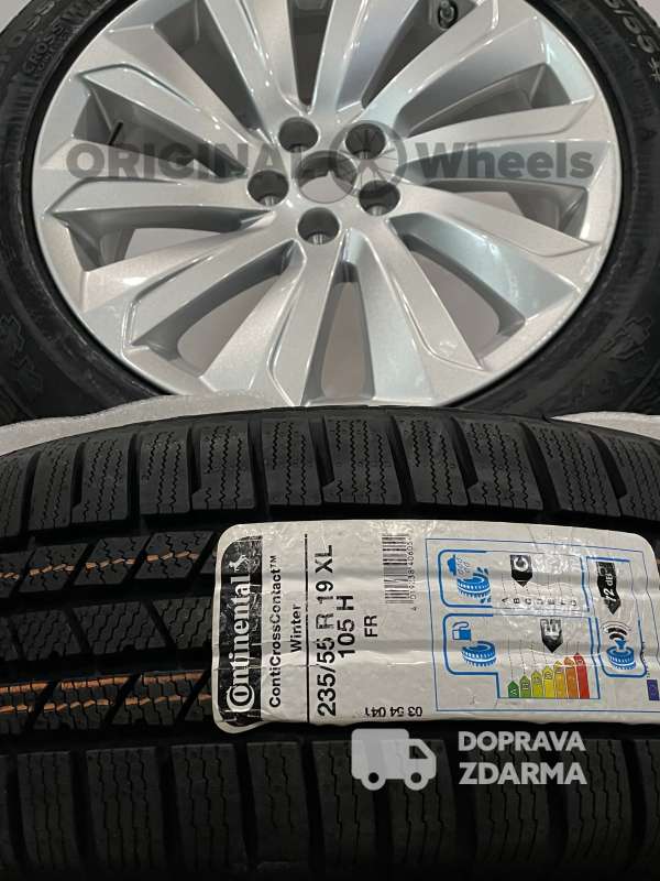 originální alu kola JAGUAR E-PACE r19 zimní dot21