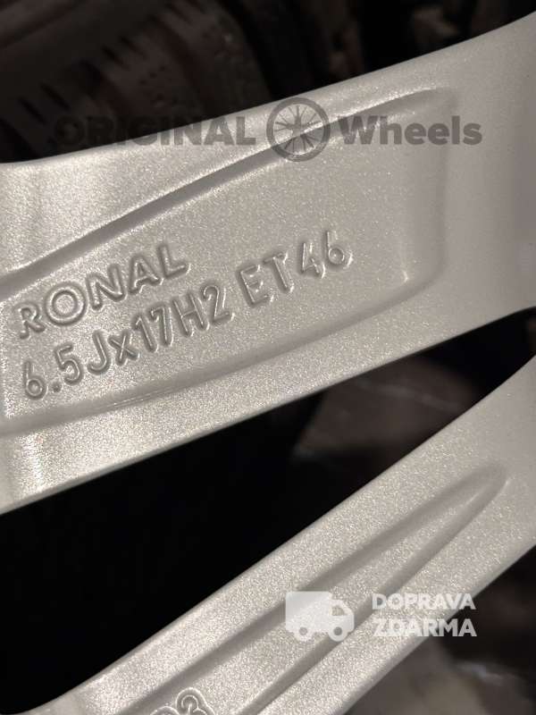 originál alu kola zimní Škoda NEVIS Octavia IV r17 5E3071497H
