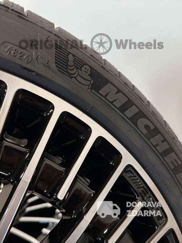 original alu kola ráfky letní mercedes eqc amg r21 5x112 a2934011100 a2934011000