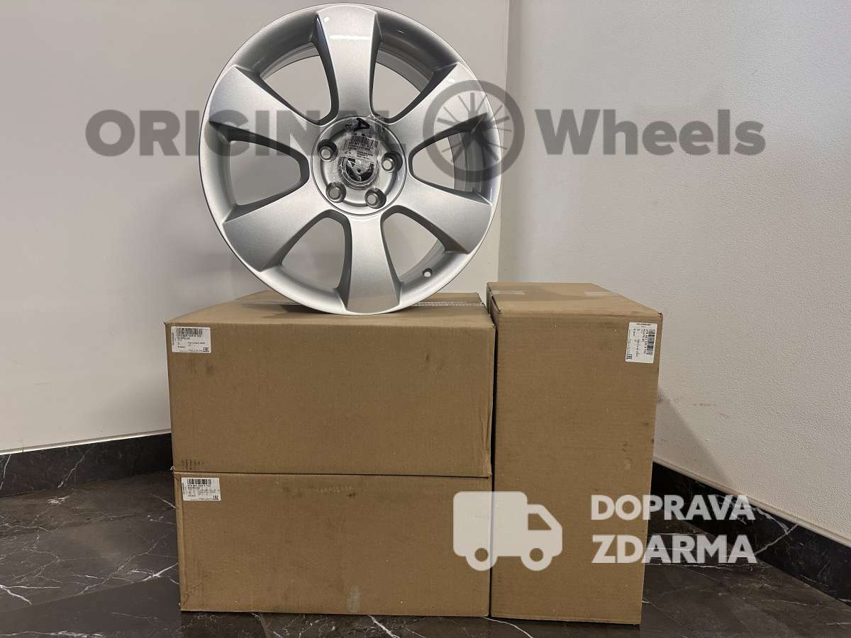 original alu kola ráfky škoda superb 2 r18 Luna 3T0601025K